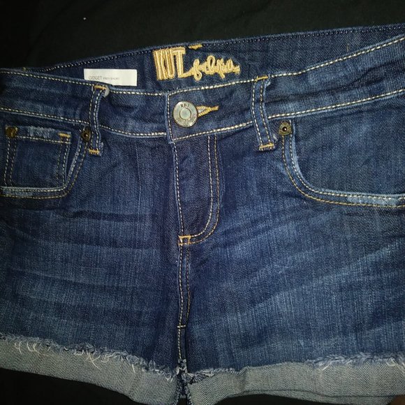 Kut from the Kloth Gidget Frey Shorts - Picture 1 of 9